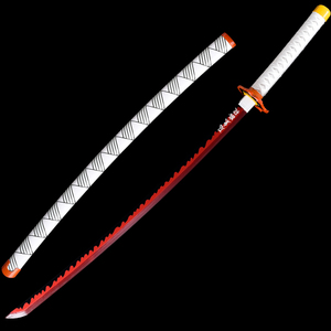 <span class=keywords><strong>Espada</strong></span> Katana Luminosa Mejorada de <span class=keywords><strong>Rengoku</strong></span> Kyojuro del Popular Anime Demon Slayer, Accesorio de Cosplay, para Colección y Decoración - Product Image 5