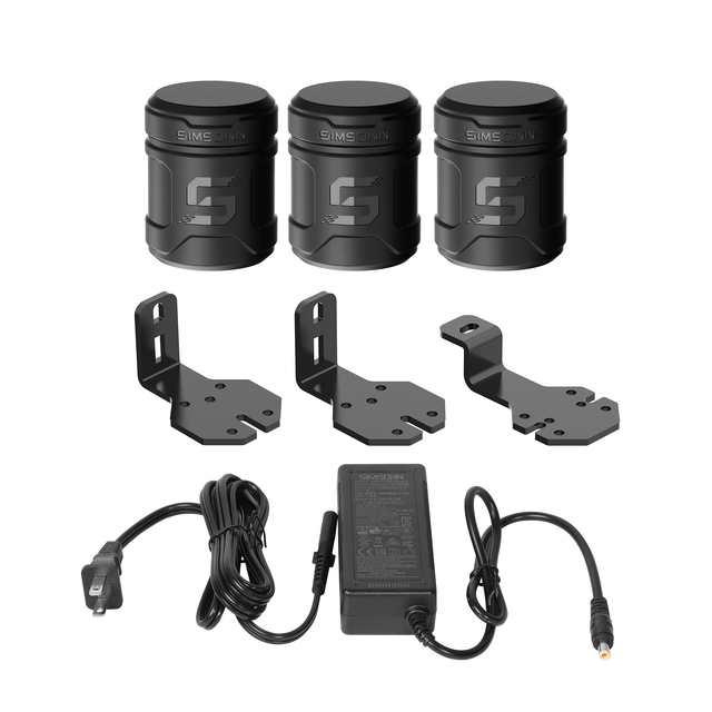 Vibration Auxiliary Module with Haptic Motor Joysticks & Game Controllers for Racing Simulator & Simulation Racing Pedal