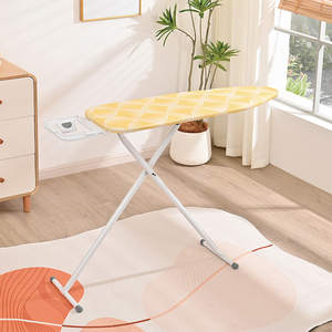 Petite planche à repasser compacte et pliable pour hôtel avec repose-fer Ménage pleine grandeur gain de place TZ Leg - Product Image 1