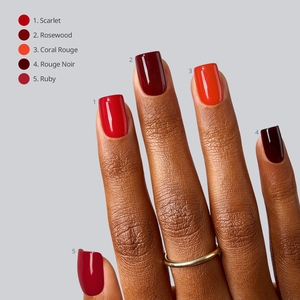 BTArtbox SCOATTIPS XS - Puntas de Uñas Rojas para Salón, 160 Piezas, Venta al por Mayor, Gel Suave, Extra Cortas, Cuadradas, Otoño Invierno, Uñas Artificiales a Presión - Product Image 2