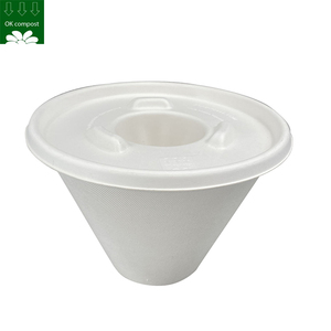 Macetas <span class=keywords><strong>de</strong></span> flores moldeadas <span class=keywords><strong>de</strong></span> fibra <span class=keywords><strong>de</strong></span> bagazo ajustable, pulpa Biodegradable respetuosa con el medio ambiente para plantas, servicio personalizado - Product Image 2