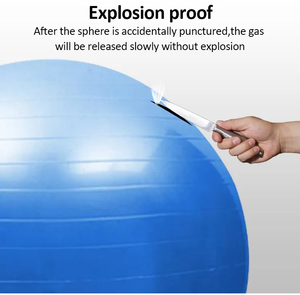 Ballon de yoga écologique en PVC anti-éclatement pour la grossesse, l'accouchement, le massage, la <span class=keywords><strong>gym</strong></span> et les exercices de fitness - Product Image 3