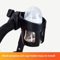 Porte-gobelet universel personnalisable pour poussette de bébé Porte-bouteille d'eau pour landau