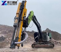 Machine à fendre la pierre et la roche hydraulique avec moteur DC, poids 3200 kg, garantie 1 an