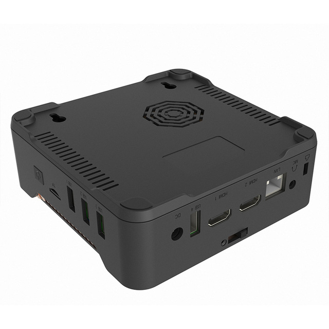Wholesale Cheap Price  AK1 MINI PC J3455 4GB RAM 64GB Emmc  Win10 3165D Wifi V4.2 Portable Mini Pc
