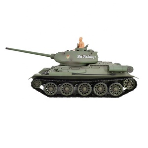 Henglong 3909-1 PRO <span class=keywords><strong>Tanque</strong></span> de Combate Militar RC <span class=keywords><strong>T</strong></span>-<span class=keywords><strong>34</strong></span>/85 de la Unión Soviética, 2.4Ghz, con Sonido de Humo, Disparo de BB, Control Remoto, Modelo de <span class=keywords><strong>Tanque</strong></span> - Product Image 4
