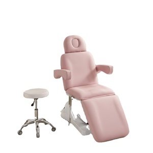 Cama de Belleza Eléctrica Plegable de Acero Inoxidable, Ajustable en Altura, para Salón de Belleza, Hospital, Hotel, Escuela, Gran Venta - Product Image 1