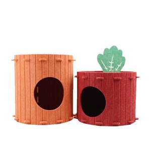 Cà Rốt Hình Thân Thiện Với Môi Mèo Nhà Tất Cả Các Mùa Vui Vẻ Mèo Hideout Bán Kèm Bán Buôn Giá Rẻ Cảm Thấy Vải Dễ Thương Mèo Nhà - Product Image 2