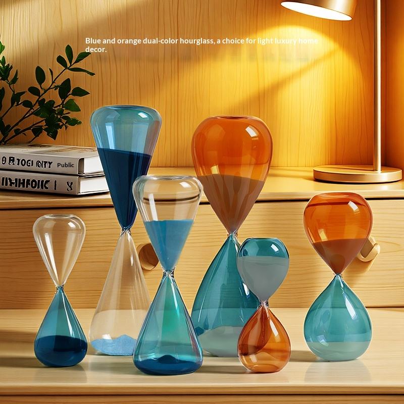 Hot Sale 15 /30/60 Minute Hourglass Sand Timer Elegant Two-Color Hourglass Home Decoration Craft Sandglass