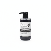 [SOY LAB] Champú Nutritivo Anticaspa con Extracto de Frijol Negro para el Cuidado del Cuero Cabelludo, 500 ml, para Frescura e Hidratación del Cuero Cabelludo