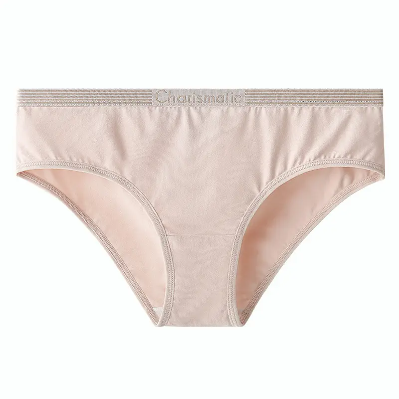 Women's Underwear Cotton Breathable Girls Low Waist Comfortable Thin Panties