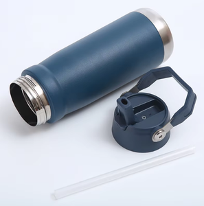 Custom Logo Eco-Friendly <b>Stainless</b> <b>Steel</b> <b>Water</b> <b>Bottles</b> 550ml/650ml Flip for 12-24 Hours Insulation Modern Design Travel - Product Image 2