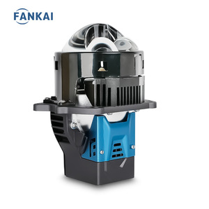 Fankai D2 73W Phares de voiture haute puissance à double faisceau direct, nouveaux phares LED transfrontaliers de 3 pouces à faisceau haut/bas intégrés avec lentille laser 12V - Product Image 3