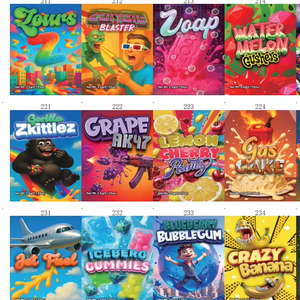 Diseños de Gran Venta Bolsas de Mylar Ziplock para Botanas Infundidas Comestibles Stoner Patch Medibles Doweedos <span class=keywords><strong>Ruffles</strong></span> Chips - Product Image 1