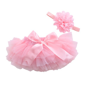 <span class=keywords><strong>Bombachos</strong></span> con falda para bebé, color rosa, con volantes - Product Image 1