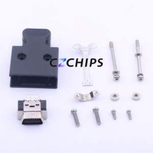 FCS1404-M0WS303K6K Hard Drive Connector (SAS/SATA/M.2) Through hole Component (THT) Connector SCSI Male 14P <b>Solder</b> <b>Wire</b> Type - Product Image 1