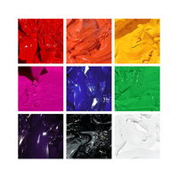 Encre textile pour sérigraphie liquide sans PVC pour l'impression sur vêtements, t-shirts, tissus, impression sur machine, encres de transfert thermique