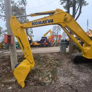 Excavatrice hydraulique KOMATSU PC56 d'occasion, modèle 2018, 5,6 tonnes, godet de 0,35 m, bon état de fonctionnement, certifiée EPA CE, faible prix - Product Image 3