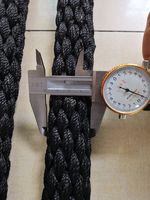 Anneau de corde d'entraînement tressé en nylon de 38mm