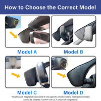 Holroadx Audi 2019-2026 A4/A6/A3/Q5/Q7/A8/TT/A7/RS3/RS5/RS6/e-tron Enregistreur vidéo 4K UHD WiFi App Double objectif Style OEM