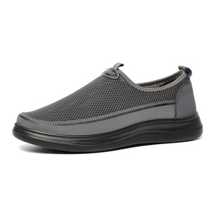 Zapatos de Lona para Hombre, Estilo Moderno para Caminar, Suela de TPU Ligera y Suave, Transpirables, Antideslizantes, con Aumento de Altura - Product Image 2