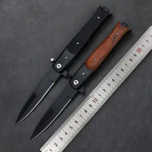 EDC alta dureza en Stock 3cr13 cuchillo de acero Bushcraft supervivencia al aire libre táctico Camping cuchillo cuchillos de hoja plegable