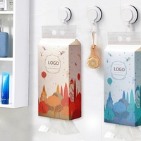 1800 ramah lingkungan lapisan 2 3 4 5 lapisan Biodegradable sekali pakai higienis larut air menggantung tisu dapur wajah