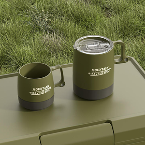 Nueva Taza de Agua y Café Portátil de Acero Inoxidable para Exteriores, Diseño Ecológico para Camping, Hogar y Parejas, en Tamaños Pequeño, Mediano y Grande - Product Image 4