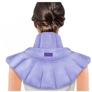 Bantalan pemanas Microwave untuk bahu leher dan pereda nyeri punggung dengan penghangat leher panas lembab - Product Image 1