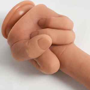 Vibrator Jari Tengah Silikon Berkualitas Tinggi, Pijat Seru untuk Gay, Anal Plug Besar untuk Wanita, Dildo Realistis untuk Masturbasi Jari - Product Image 6