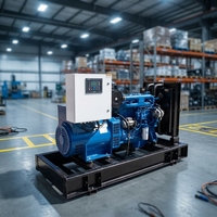 Générateurs diesel Yuchai Power 30 kW 50 kW silencieux ou de type ouvert