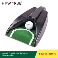Appareil de récupération automatique de balles de golf, équipement d'entraînement en plastique, modèle d'entraîneur de putting ZH-P087