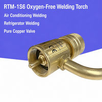 Torche de soudage sans oxygène RTM-1S6, allumage électronique, sans tuyau, flamme réglable pour la plomberie HVAC