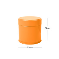 Boîte en métal de 65*100mm pour matcha, réutilisable, de qualité alimentaire, en aluminium, pour le stockage du thé, en stock
