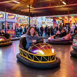 Coche de parachoques <span class=keywords><strong>el</strong></span>éctrico Dodgem para niños para paseos en parques de atracciones interiores con pilas para niños para uso al aire libre a la venta - Product Image 2