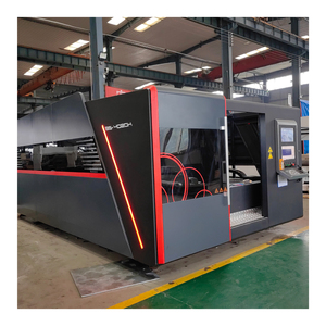 Chất lượng cao sợi máy cắt laser, hoàn toàn kèm theo nhà ở, 4020-6000 Wát máy cắt laser kim loại - Product Image 2