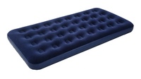 PVC floqué gonflable pliant voyage lit d'air matelas lit de couchage avec pompe à main intégrée