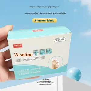 Pansement anti-gerçures <span class=keywords><strong>Vaseline</strong></span> avec bande adhésive en coton pour les <span class=keywords><strong>mains</strong></span> et les pieds, protection contre les gerçures pour toutes les peaux - Product Image 1