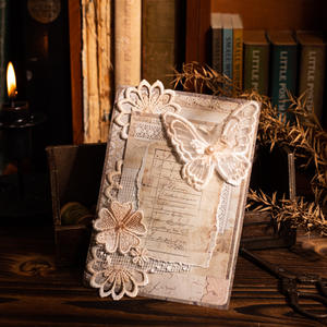 30 fogli/confezione carta da disegno Vintage lettera serie Vintage epistola tema carta Base Collage - Product Image 4