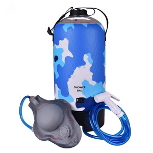 Sac à eau domestique <span class=keywords><strong>Non</strong></span> <span class=keywords><strong>solaire</strong></span> 12l pour Camping en plein air, bain sauvage, sac Portable pour <span class=keywords><strong>douche</strong></span> - Product Image 2