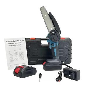 Mini Motosierra Inalámbrica de 4/6 Pulgadas para Exteriores, con Batería, para Bricolaje, para Cortar Madera en el Jardín, Motosierra Recíproca DS-113 para Cortar Madera D - Product Image 6