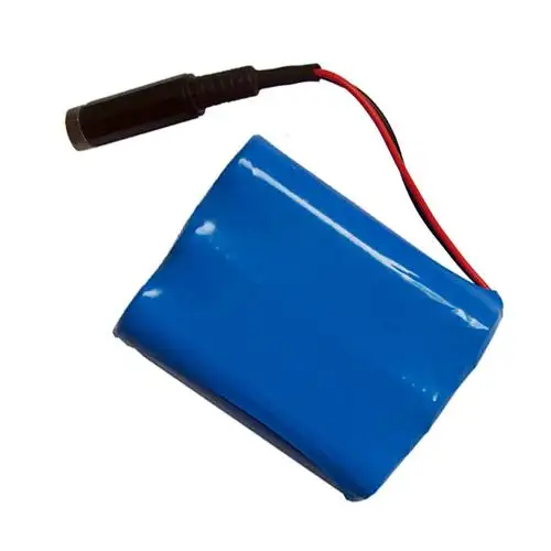 Factory supplier ICR 18650 1400mAh 7.4v lithium ion battery pack for LED lamp for DVD player