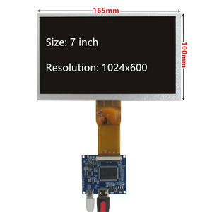 7 pouces 1024*600 écran affichage LCD moniteur pilote carte de commande Mini HD-Compatible pour Lattepanda,Raspberry <span class=keywords><strong>Pi</strong></span> <span class=keywords><strong>Banana</strong></span> <span class=keywords><strong>Pi</strong></span> <span class=keywords><strong>PC</strong></span> - Product Image 2