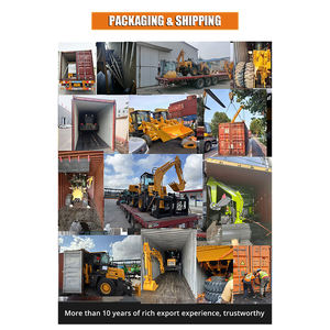 Kostenloser Versand 4x4 HW388 Kompakter Hydraulischer Seitenverschiebungs-Bagger zum Verkauf in Jamaika Mini-Traktor mit Schaufel und Bagger Günstiger Preis - Product Image 6