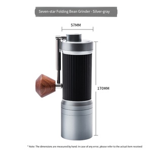 เครื่องบดกาแฟแบบมือหมุนเซเว่นส<span class=keywords><strong>ตา</strong></span><span class=keywords><strong>ร์</strong></span> แกนบดเหล็ก<span class=keywords><strong>ค</strong></span>วามแม่นยำ<span class=keywords><strong>ส</strong></span>ูง CNC เครื่องบดกาแฟแบบพกพา เครื่องบดกาแฟแบบมือหมุน - Product Image 3