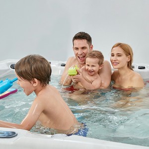 Jacuzzi Cuadrado Deluxe, el Más Vendido, para Exteriores, <span class=keywords><strong>con</strong></span> Hidromasaje y <span class=keywords><strong>Spa</strong></span> - Product Image 2