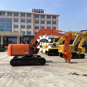 รถขุดไฮดรอลิกแบบตีนตะขาบมือสอง Hitachi ZX70 รุ่นปี 2018 น้ำหนักใช้งาน 7 ตัน ขายตรง อุปกรณ์ดีเยี่ยม เครื่องยนต์สมบูรณ์ - Product Image 2
