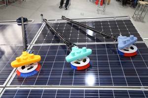 Cepillos de Limpieza para Paneles Solares Multifuncionales Semiautomáticos, Populares en <span class=keywords><strong>Intersolar</strong></span>, Paneles Solares de Doble Vidrio Negros de China - Product Image 2