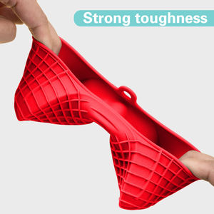 Gants de four en silicone à logo personnalisé Gants isolés en silicone épaissi <span class=keywords><strong>pour</strong></span> four à micro-ondes de ménage - Product Image 3