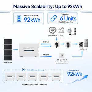 Sistema Solar para Balcón Balkonkraftwerk, Batería LiFePO4 de 2.56kWh, Microinversor Conectado a la Red de 800W <span class=keywords><strong>BLUETTI</strong></span> para el Mercado Alemán - Product Image 4
